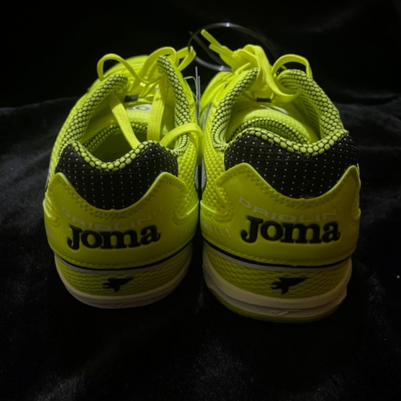 Joma Men Dribling Indoor Soccer Lemon Shoes Exercise your freedom Size 12 NWT - Picture 5 of 7